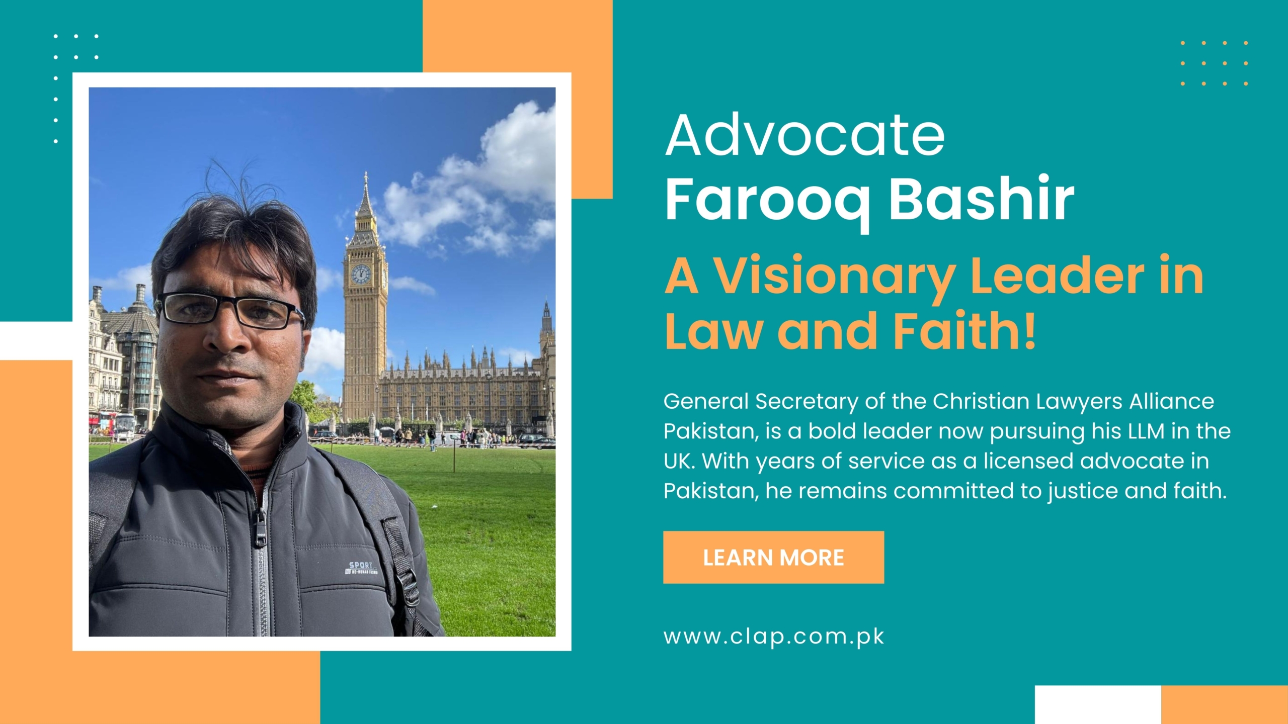 Advocate Farooq Bashir: A Visionary Leader in Law and Faith!